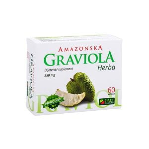 GRAVIOLA CAPS 60X350MG