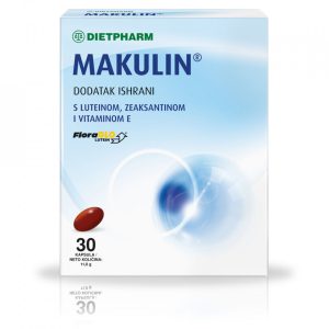 DIETPHARM MAKULIN caps 30x