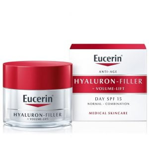 Eucerin Hyaluron Filler + Volume lift krema za mešovitu kožu 50m
