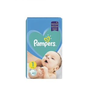 PAMPERS 1 NEW BORN 2-5KG 43KOM