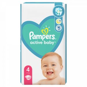 PELENE PAMPERS 4 (62kom)