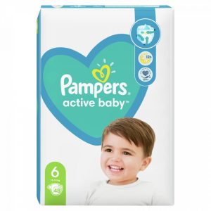 PELENE PAMPERS 6 EXTRA LARGE 15+KG 48KOM