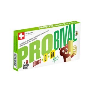 Probival Choco + C + Zn medvedići 20 komada