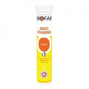 BIOFAR MULTIVITAMIN ŠUMEĆE TABLETE