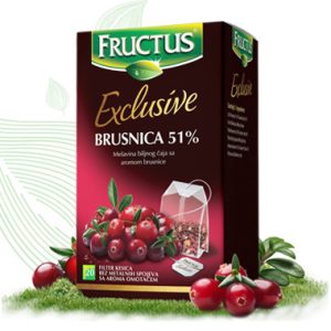 ČAJ BRUSNICA 20fil 51% (fructus)