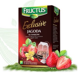 ČAJ JAGODA+ VANILA 44G