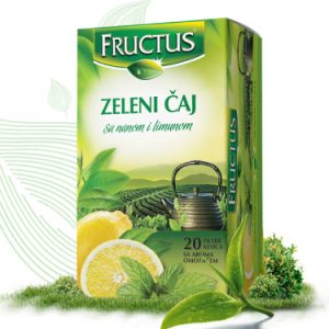ČAJ ZELENI+LIMUN+NANA FRUCTUS A20