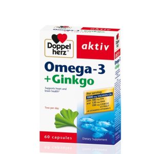 DOPPELHERZ OMEGA3+GINGO 60/1 CAPS.