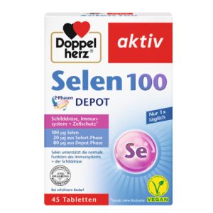 DOPPELHERZ AKTIV SELEN 100 µg 40 TABLETA