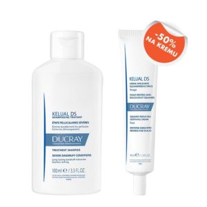 DUCRAY KELUAL DS ŠAMP.100ml+KELUAL DS KREMA 40ML