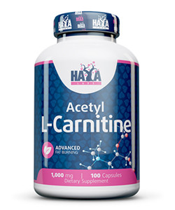 Haya Labs Acetyl L-Carnitine 1000mg 100 kapsula