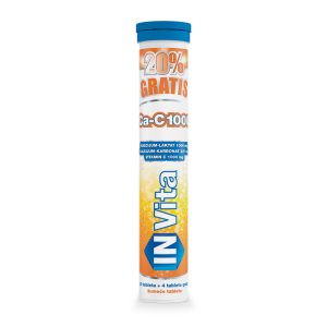 INVITA KALCIJUM I VITAMIN C ŠUMEĆE TABLETE