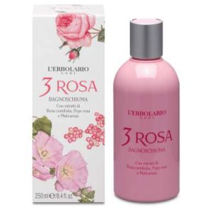 L'ERBOLARIO 3 ROSE GEL ZA TUŠIRANJE 250ML