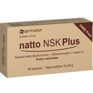LV NATTO NSK PLUS 30 kapsula