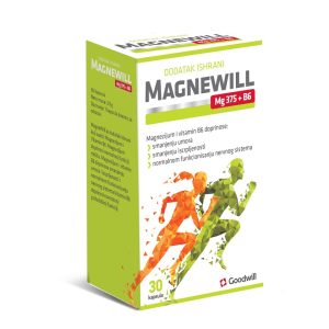 Magnewill Mg + B6 30 kapsula