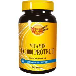 Natural Wealth Vitamin D-1000 Protekt 50 tableta