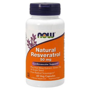 NOW RESVERATROL 50mg