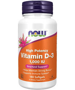NOW VITAMIN D3 1000IJ