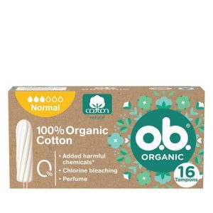 TAMPONI ORGANIC OB-normal 3k.16x