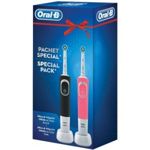 ORAL B PROMO EL.ČET.D100 PINK+BLACK