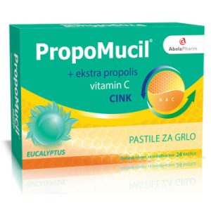 HERBIKO PASTILE EUKALIPTUS+C a24