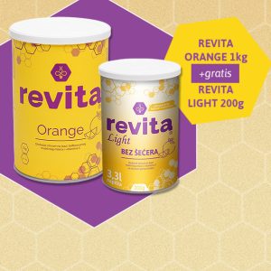 REVITA PROMO PAKOVANJE ORANGE 1kg + GRATIS LIGHT 200g