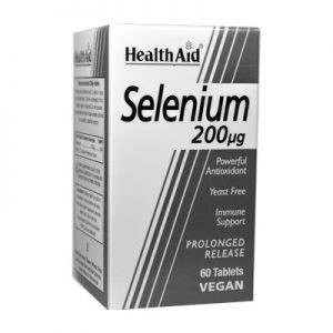 HealthAid Selenium 200mcg 60 tableta