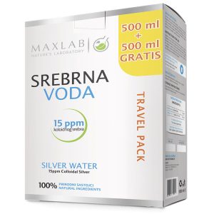 SREBRNA VODA 500ml 1+1 MAXLAB
