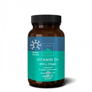 Terranova Vitamin D3 za decu 400ij 50 kapsula