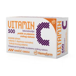 VITAMIN C 500mg 10 kesica