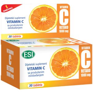 ESI Vitamin C Retard 1000mg 30 tableta