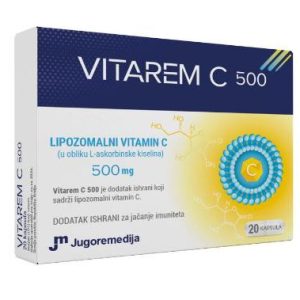 VITAREM C 500 20 KAPSULA