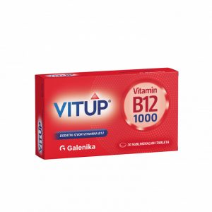 VITUP B12 1000 30 TABLETA