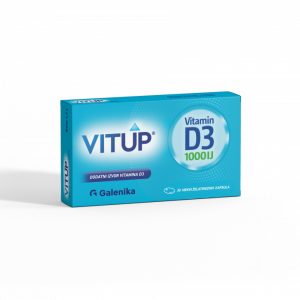 VITUP D3 1000 IJ 30 KAPSULA