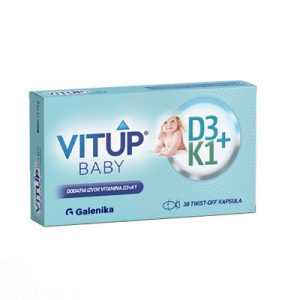 VITUP D3+K1 TWIST UP 30 KAPSULA