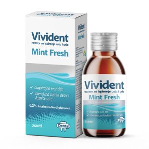 Vivident Mint Fresh Rastvor 250ml