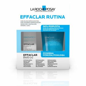 LRP EFFACLAR RUTINA DUO(+)+GEL ZA ČIŠĆENJE 200ML