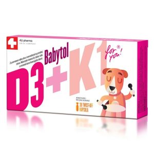 Babytol D3+K1 30 kapsula