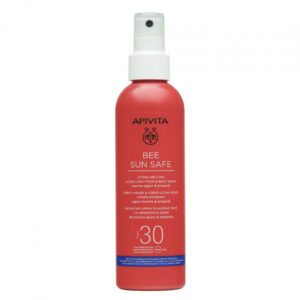 Apivita Bee Sun Safe Lagani sprej za lice i telo spf30 200ml