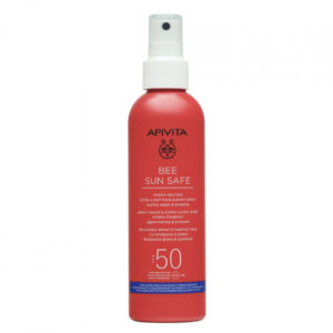 Apivita Bee Sun Safe Lagani sprej za lice i telo spf50 200ml