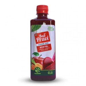 Baš pravi sok-koktel jabuka, cvekla i šargarepa 500 ml