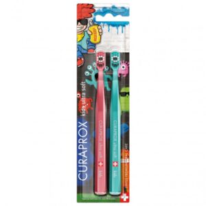 CURAPROX četkica KIDS GRAFIT 4-12 2/1