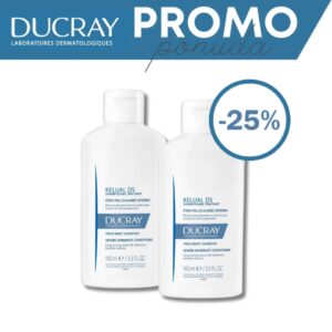 DUCRAY KELUAL DS ŠAMP.100ml+100ml-25%