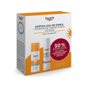 Eucerin Box Sun Oil spf50 + Dermopure serum 40ml