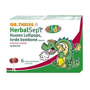 DR.THEISS herbalsept KAŠALJ lizalice 6x