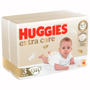 HUGGIES pelene Extra Care (3) 6-10kg 144kom