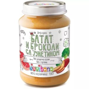 JUVITANA kašica batat brokoli junetina 190ml