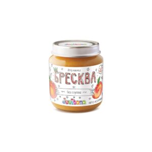 JUVITANA kašica breskva 128g