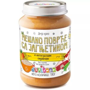 JUVITANA kašica mešano povrće jagnjetina 190g