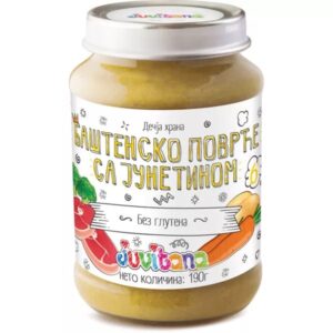 JUVITANA kašica junetina povrće 190g